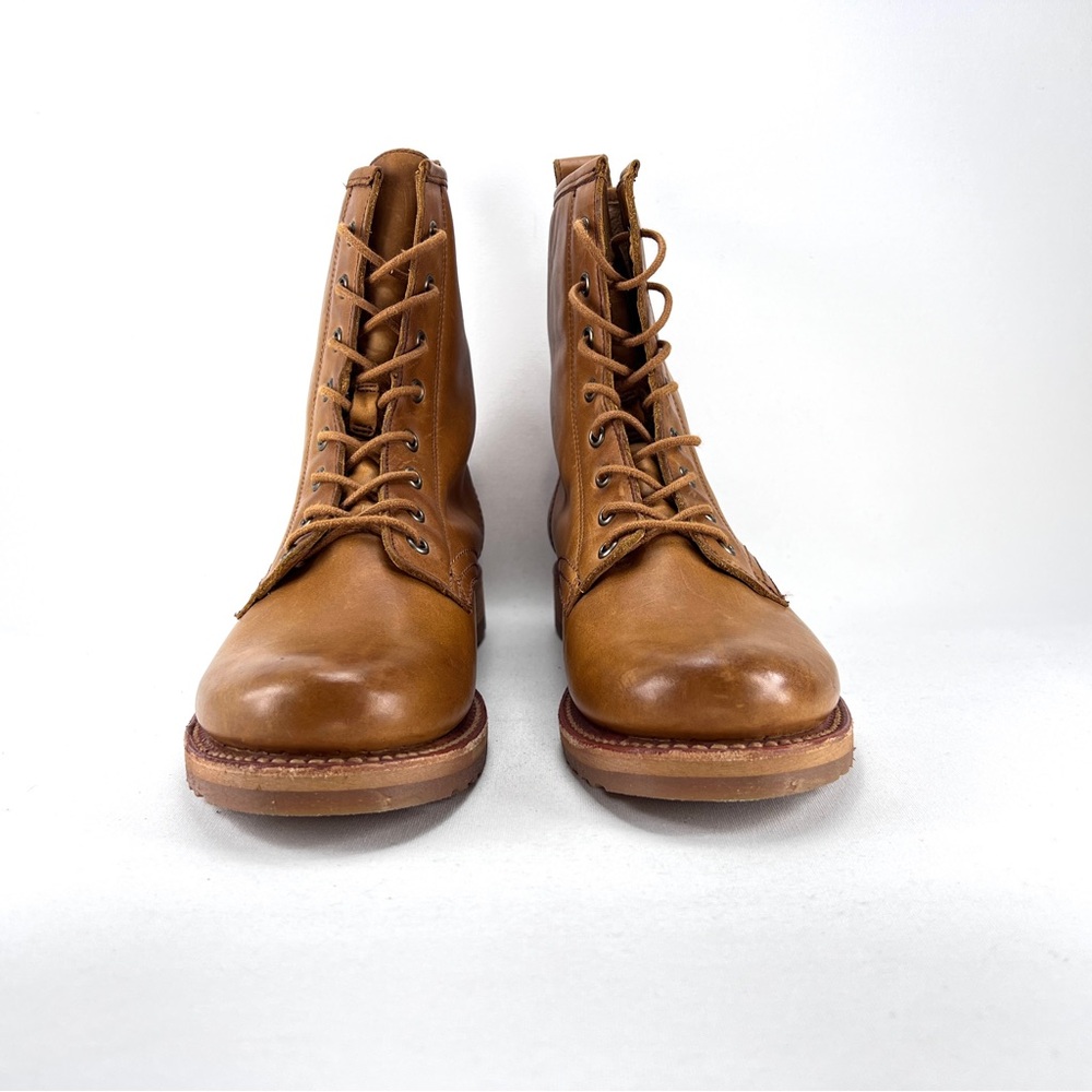 NEW Frye Veronica Lace Up Combat Boots - Picture 7 of 14